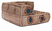 Модуль мягкий угловой  Secret De Maison RADJA (mod. 10232) cotton velvet, 80х80х43см, желтый с цветами фото Модуль мягкий угловой  Secret De Maison RADJA (mod. 10232) cotton velvet, 80х80х43см, желтый с цветами. Фото №1