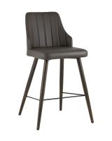 Стул полубарный Коналл экокожа таупе Стул полубарный Коналл экокожа таупе. Фото №1