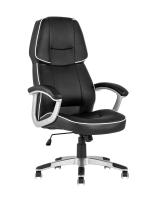 Кресло игровое TopChairs Phantom черное фото Кресло игровое TopChairs Phantom черное. Фото №1