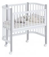 Кроватка Polini kids Simple 120, белый фото Кроватка Polini kids Simple 120, белый. Фото №1