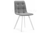 Стул Чилли светло-серый / белый фото Стул Чилли светло-серый / белый