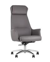 Кресло руководителя TopChairs Viking серое фото Кресло руководителя TopChairs Viking серое. Фото №1