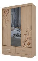 Виктория-1 Шкаф-купе (0.6)  Дуб сонома