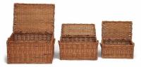 Сундук Secret De Maison Bonanza (набор из 3 штук)  натуральный ротанг, 40*25*20/48*32*25/55*40*30 см, Коньяк Сундук Secret De Maison Bonanza (набор из 3 штук)  натуральный ротанг, 40*25*20/48*32*25/55*40*30 см, Коньяк