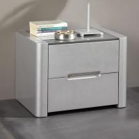 Тумба прикроватная DUPEN М-110 серебро