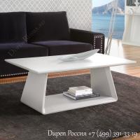 Журнальный стол DUPEN CT-222 Белый матовый. Фото №1