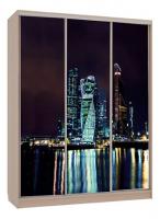 Бассо 7-600 07 (полки слева) дуб млечный Бассо 7-600 07 (полки слева) дуб млечный