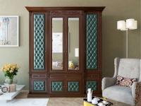 Шкаф 4-х ств. с декором Б 13.1