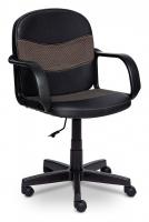 Компьютерное кресло BAGGI кож/зам/ткань, черный/бежевый, 36-6/12  id -. Фото №1