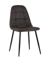 Стул Тейлор экокожа тёмно-коричневый