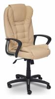 Компьютерное кресло BARON [кож/зам, бежевый/бежевый перфорированный, 36-34/36-34/06]  id -. Фото №1