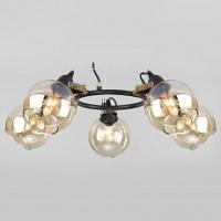 Подвесная люстра Eurosvet Mateo 70119/5 черный фото Подвесная люстра Eurosvet Mateo 70119/5 черный. Фото №1