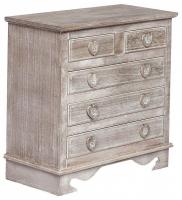 Комод Secret De Maison Lilou (mod. 63100) дерево павловния, мдф, 74х37,5х74см, Античный коричневый