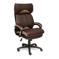 Кресло офисное TetChair Duke (Искусств. корич. кожа + бронзовая сетка) фото Кресло офисное TetChair Duke (Искусств. корич. кожа + бронзовая сетка)