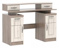 Соната СТЛ.272.13 Стол туалетный Дуб сонома трюфель/Белый фото Соната СТЛ.272.13 Стол туалетный Дуб сонома трюфель/Белый. Фото №1