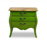 Тумбочка прикроватная FL 4015 зеленая фото Тумбочка прикроватная FL 4015 зеленая. Фото №1