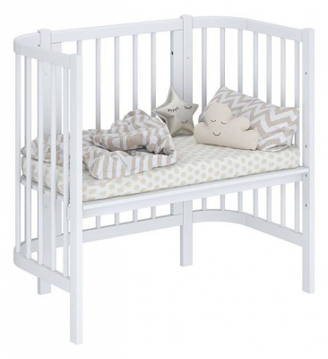 Кроватка Polini kids Simple 120, белый. Фото №3