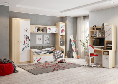 Энерджи Стол дуб сонома/белый. Фото №2