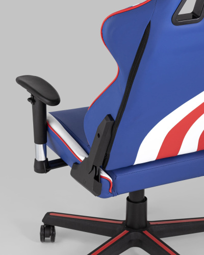 Кресло игровое TopChairs Cherokee синее. Фото №8