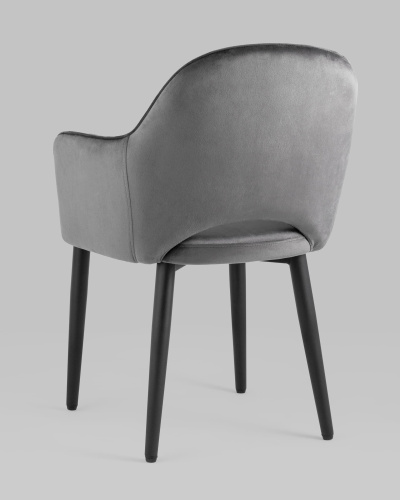 Стул Венера диамант велюр серый. Фото №7