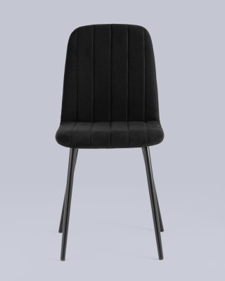 Стул Easy велюр черный. Фото