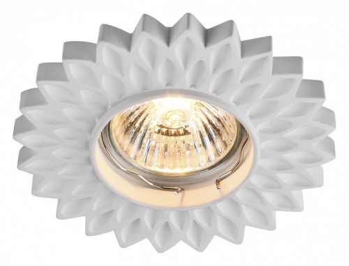 Встраиваемый светильник Maytoni Gyps DL282-1-01-W фото Встраиваемый светильник Maytoni Gyps DL282-1-01-W. Фото №1