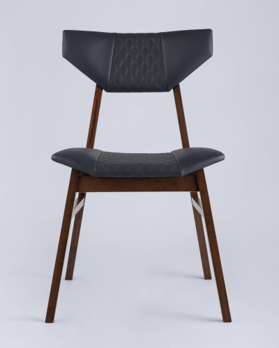 Стул обеденный TOR синий ПУ 4 шт.. Фото №5