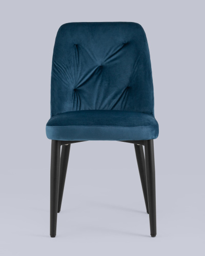 Стул Эмма велюр сине-зеленый. Фото №5
