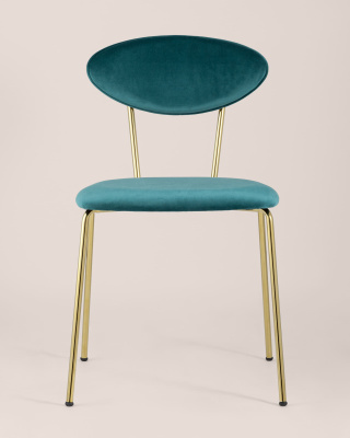 Стул Ники бирюзовый фото Стул Ники бирюзовый. Фото №5