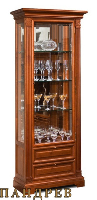 Шкаф с витриной Престиж ГМ 5906Е (-01) фото Шкаф с витриной Престиж ГМ 5906Е (-01). Фото №2