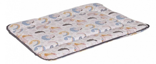 Матрас пеленальный Polini kids Волшебный Единорог, серый. Фото №3
