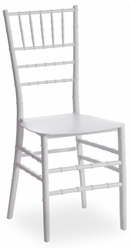 Стул CHIAVARI (mod. C1069) пластик, 47 х 40 х 93 см , белый 018 (поставляется по 4 шт). Фото №1