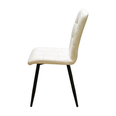 Стул Доби (Каркас (муар черный) тк. коллекции Safari бежевый 011) фото Стул Доби (Каркас (муар черный) тк. коллекции Safari бежевый 011). Фото №5