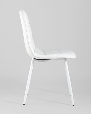 Стул Тейлор экокожа белый. Фото