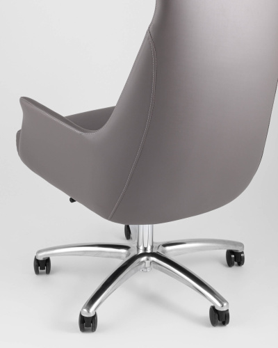 Кресло руководителя TopChairs Viking серое. Фото №8