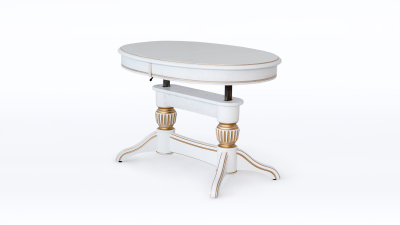 Стол Лира 11 (трансформер) резная нога фото Стол Лира 11 (трансформер) резная нога. Фото №4