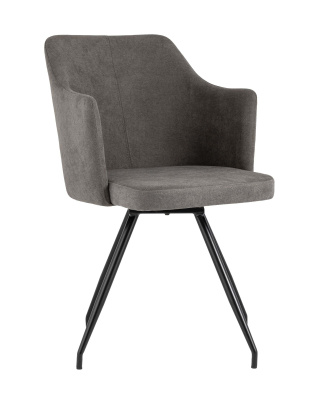 Стул Слинг вращающийся серо-коричневый фото Стул Слинг вращающийся серо-коричневый. Фото №2