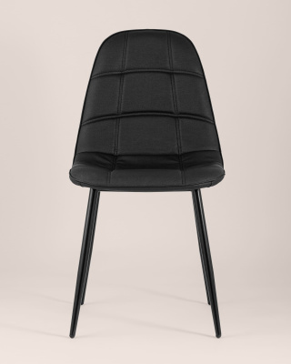 Стул Тейлор экокожа черный. Фото