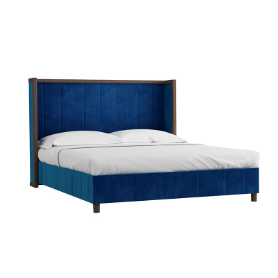 Кровать с ортопедическим основанием и ящиком 1.8 Модерн Звездная ночь. Фото