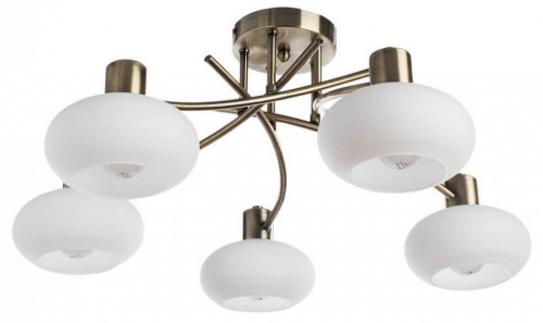 Потолочная люстра Arte Lamp Latona A7556PL-5AB. Фото №1