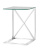 Журнальный стол 40*40 КРОСС серебро фото Журнальный стол 40*40 КРОСС серебро. Фото №2