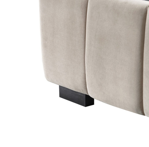 Кровать 8855 бежевая (1400X2000). Фото №9