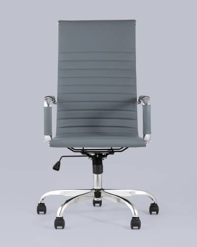 Кресло руководителя TopChairs City серый. Фото №5