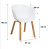 Стул Shell new white фото Стул Shell new white. Фото №3