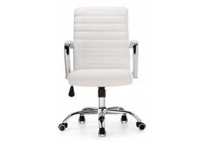 Стул Компьютерное кресло Tongo белое. Фото №2