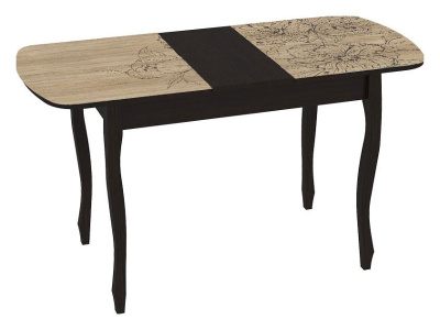 Стол обеденный Экстра 2 венге/Капучино. Фото