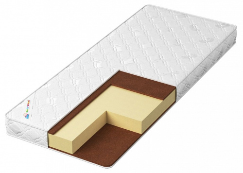 Матрас детский Джангл Симпл 1600x700, белый. Фото №1