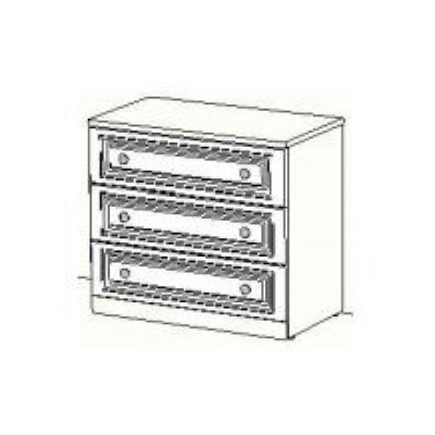 Комод, 3 ящика АЙС. Фото