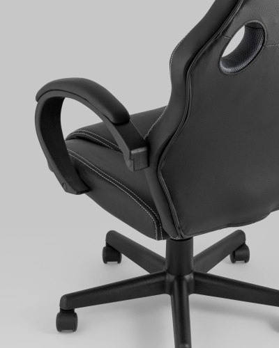 Кресло игровое TopChairs Renegade серое. Фото №8