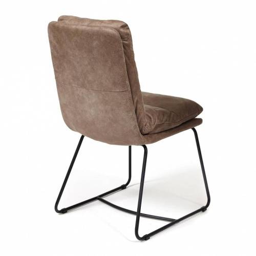 Стул MASON (mod. 8255) металл/ткань, 45х64х91 см, серый (MF-06)/черный  (поставляется по 2 шт) фото Стул MASON (mod. 8255) металл/ткань, 45х64х91 см, серый (MF-06)/черный  (поставляется по 2 шт). Фото №2